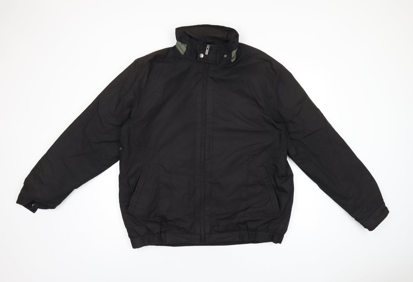 Lakeland Mens Black Jacket Coat Size XL Zip