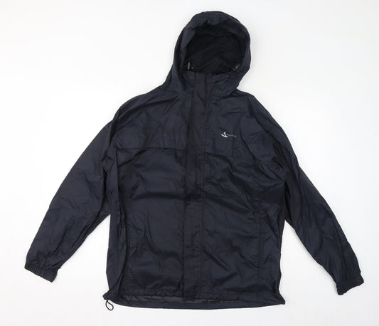 Scafell Rock Womens Blue Windbreaker Jacket Size M Zip