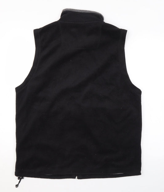 EWM Womens Black Jacket Size M Zip