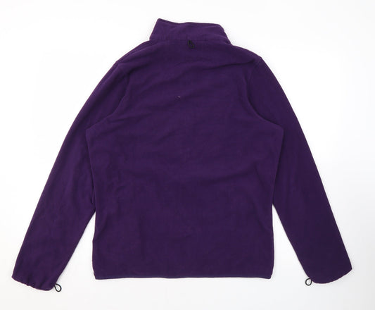Freedom Trail Womens Purple Jacket Size 12 Zip