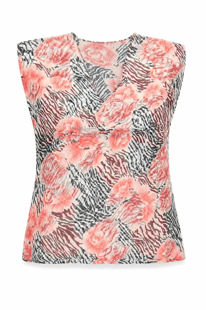 Lipsy Womens Multicoloured Geometric Polyester Cover Up Size S