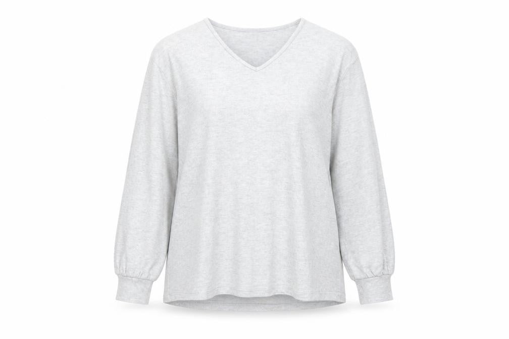 Marks and Spencer Womens Green V-Neck Viscose Pullover Jumper Size 14