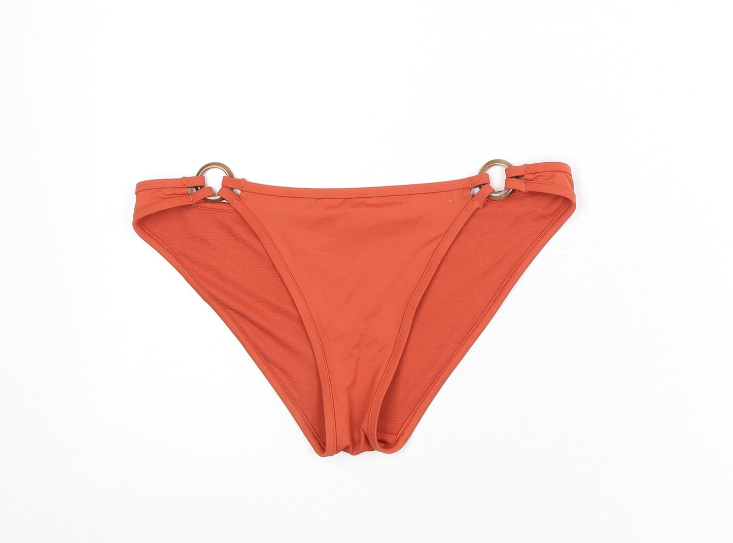 Marks and Spencer Womens Orange Polyester Swim Bottom Size 12