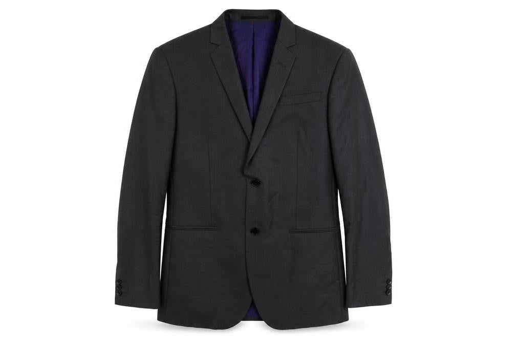 Marks and Spencer Mens Grey Polyester Jacket Suit Jacket Size 40 Regular