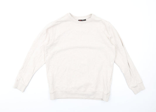 Disney Womens Beige Cotton Pullover Sweatshirt Size M Pullover - The Lion King