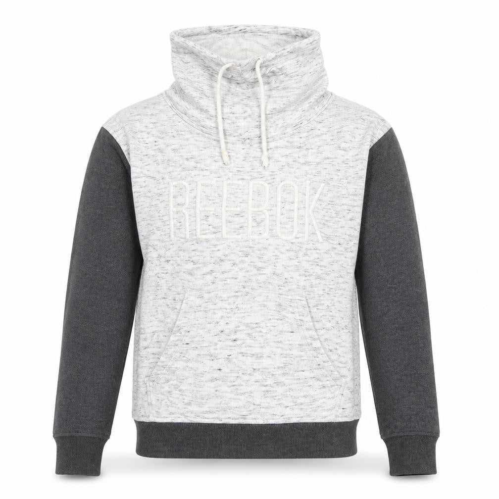 Mens UK XS Regular Reebok Grey Pullover Sweatshirt