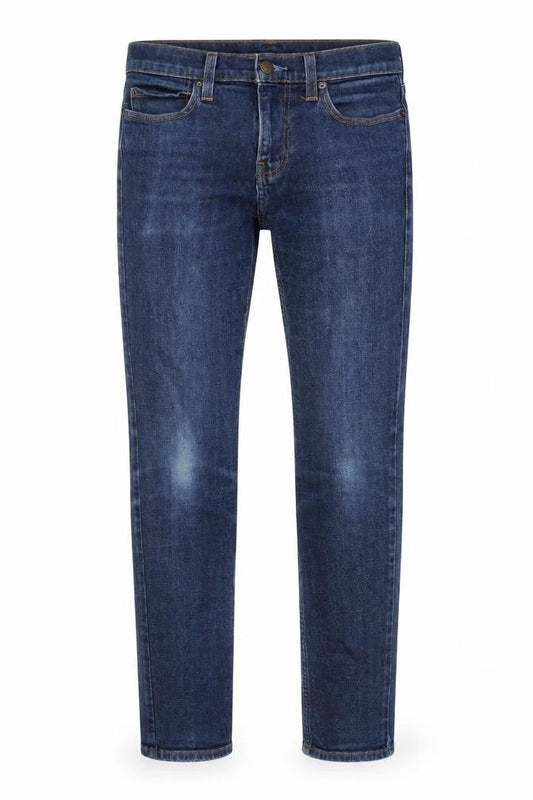 Hollister Mens Blue Cotton Skinny Jeans Size 30 in L32 in Regular Button
