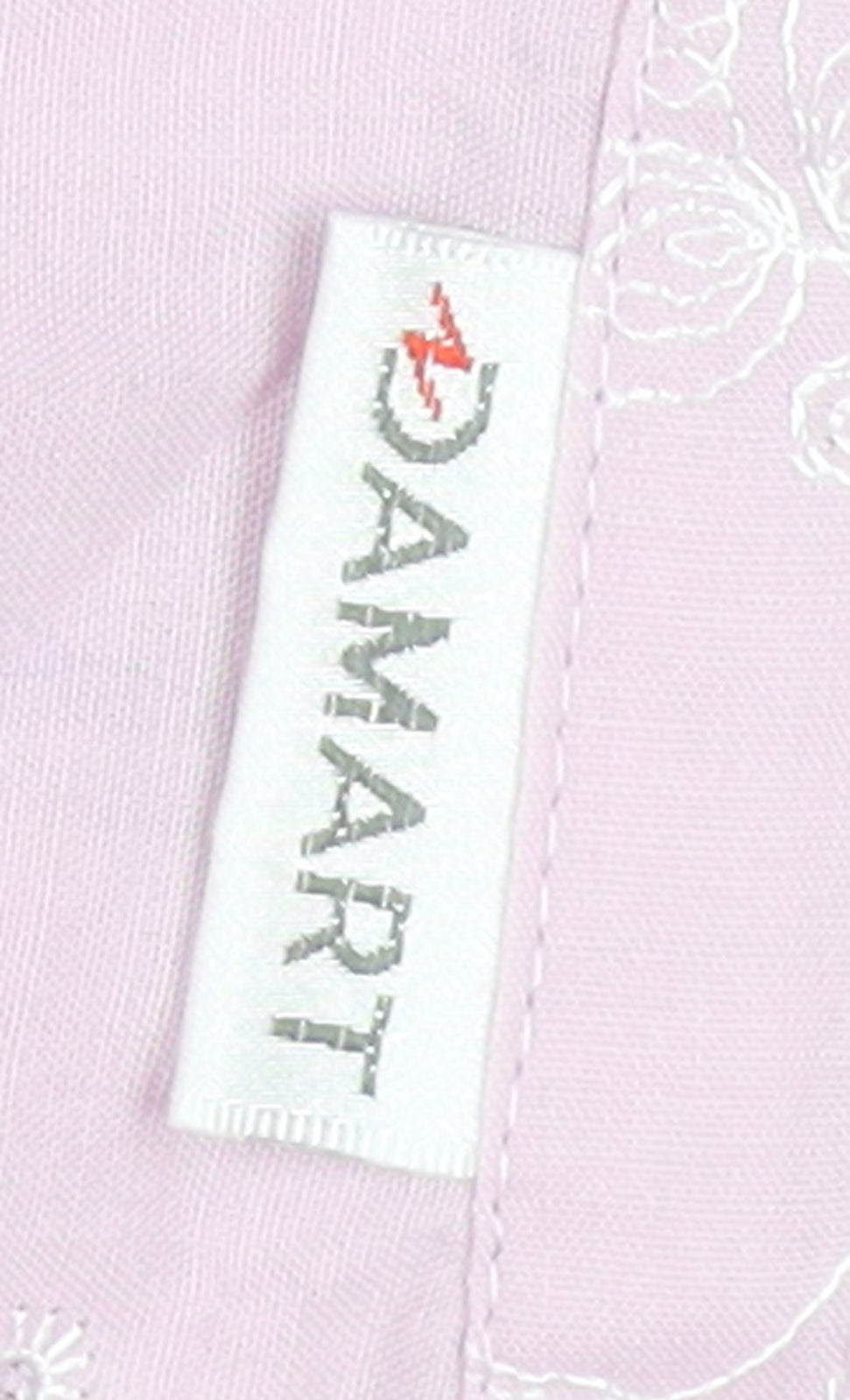 Damart Women's Pink Button-Up Shirt Size 18