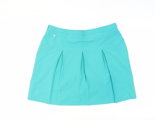 Calvin Klein Women's Blue Athletic Golf Shorts Size 16