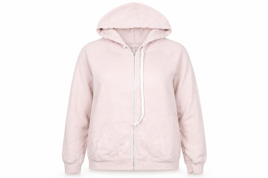 Womens UK 14 Regular Jack Wills Pink Full Zip Hoodie
