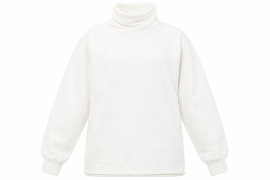 PRETTYLITTLETHING Womens White Polyester Pullover Sweatshirt Size 6 Pullover
