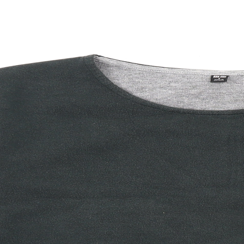 Uniqlo Womens Green Cotton Pullover Sweatshirt Size S Pullover