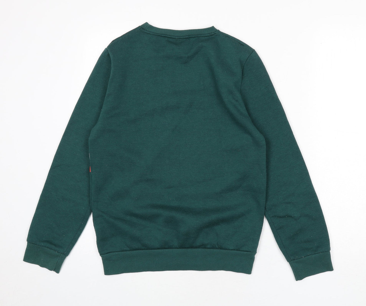 Disney Womens Green Polyester Pullover Sweatshirt Size 6 Pullover - Size 6-8, Mickey Mouse