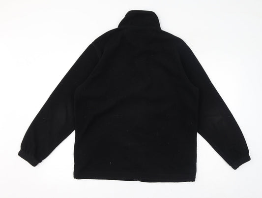 Prouneek Mens Black Jacket Size S Zip