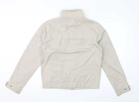 Marks and Spencer Womens Ivory Jacket Size S Zip