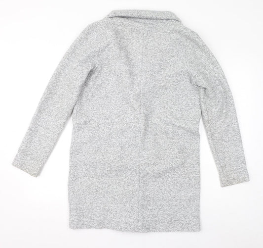 NEXT Womens Grey Jacket Size 10 Button