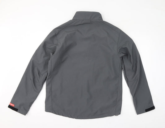 SG Mens Grey Jacket Size M Zip - W