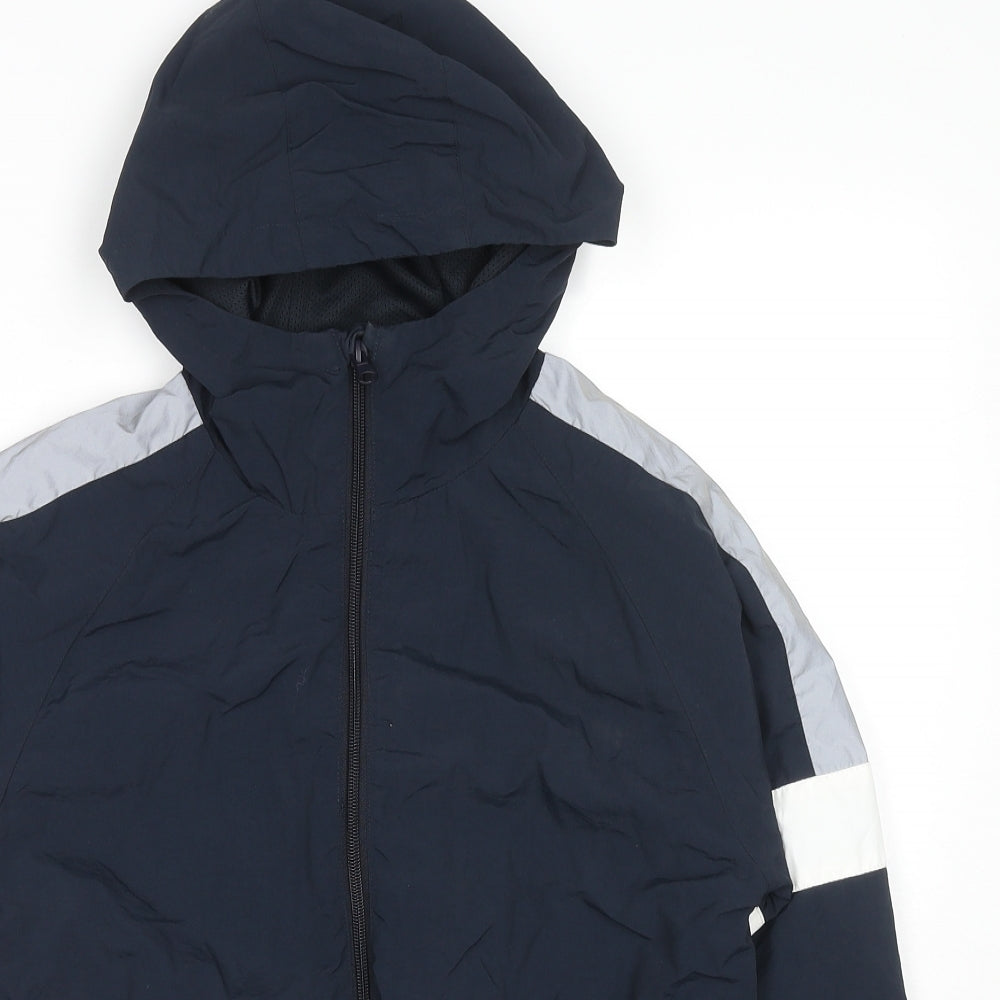 NEXT Boys Blue Colourblock Jacket Size 12 Years Zip