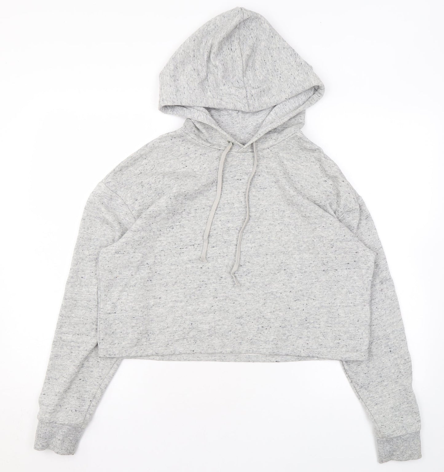 Divided by H&M Womens Grey Cotton Pullover Hoodie Size M Pullover