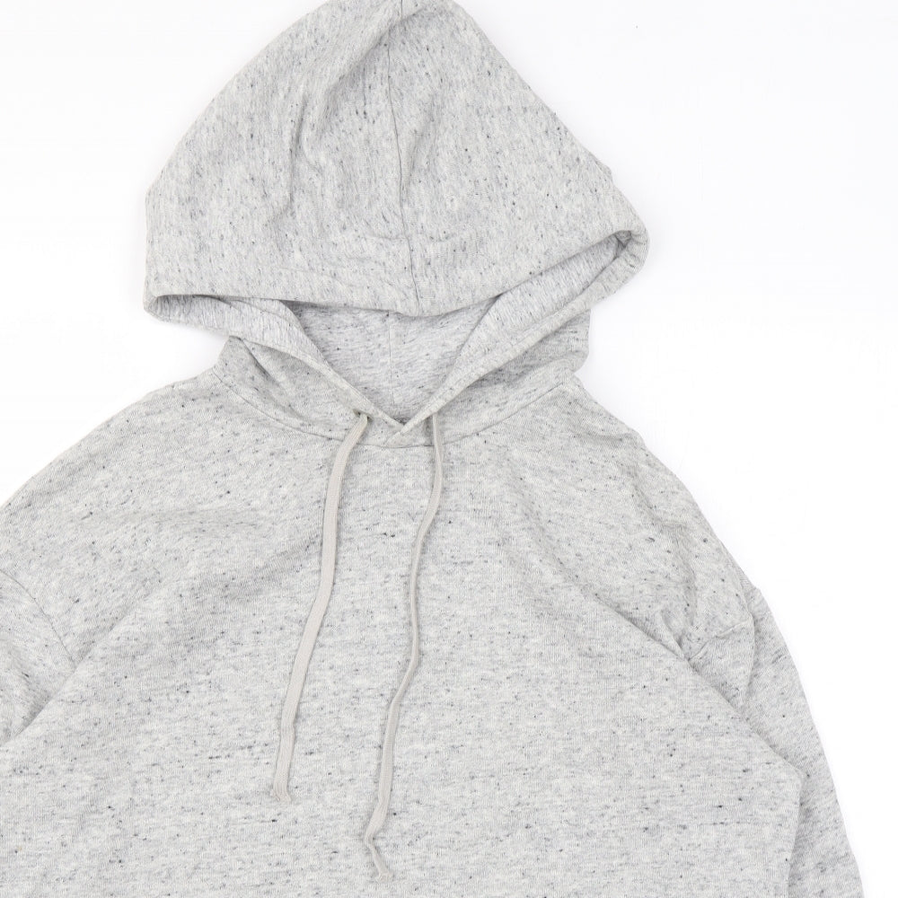 Divided by H&M Womens Grey Cotton Pullover Hoodie Size M Pullover