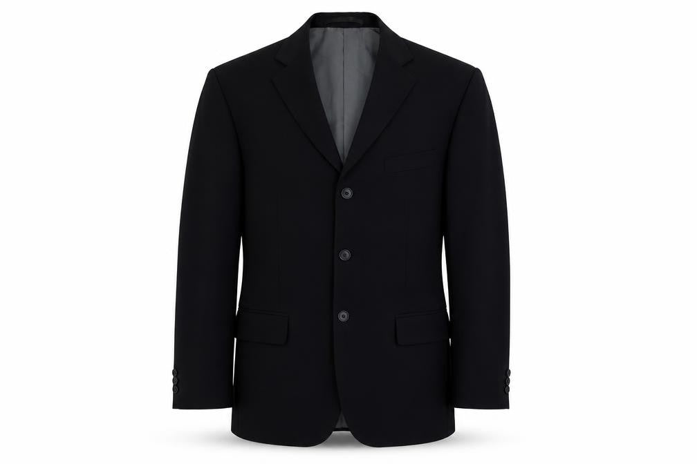 Marks and Spencer Mens Blue Polyester Jacket Suit Jacket Size 38 Regular