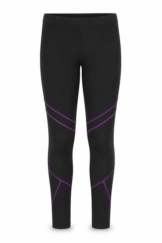 Limited Collection Womens Black Vinyl Capri Leggings Size 10 L28 in