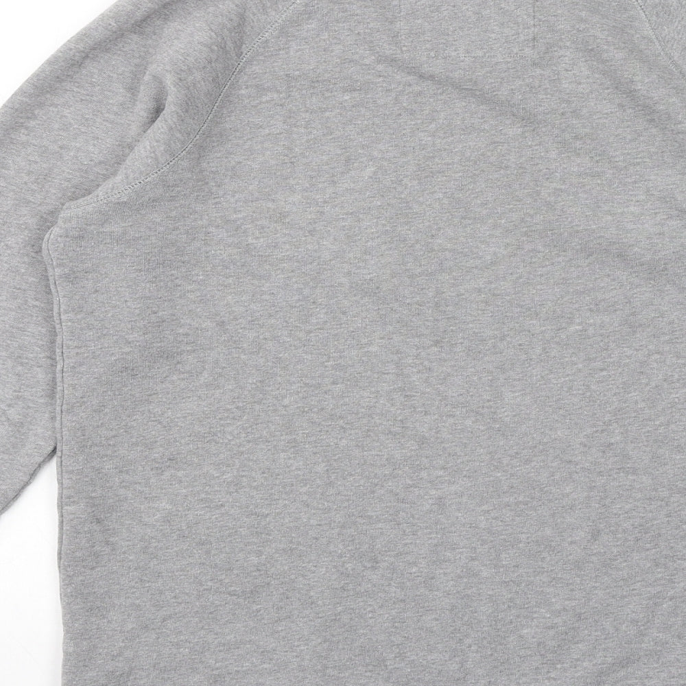 Jack Wills Womens Grey Cotton Pullover Sweatshirt Size XS Pullover - Logo, Salcombe Devon