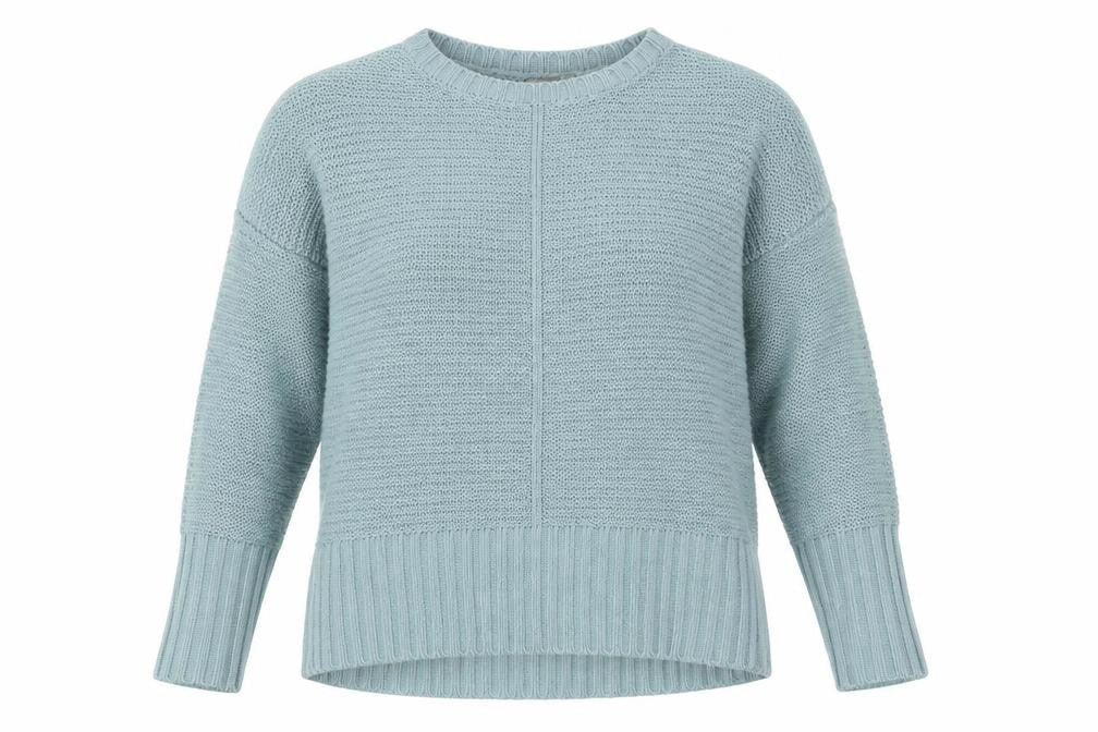 ASOS Womens Blue Round Neck Acrylic Pullover Jumper Size 10