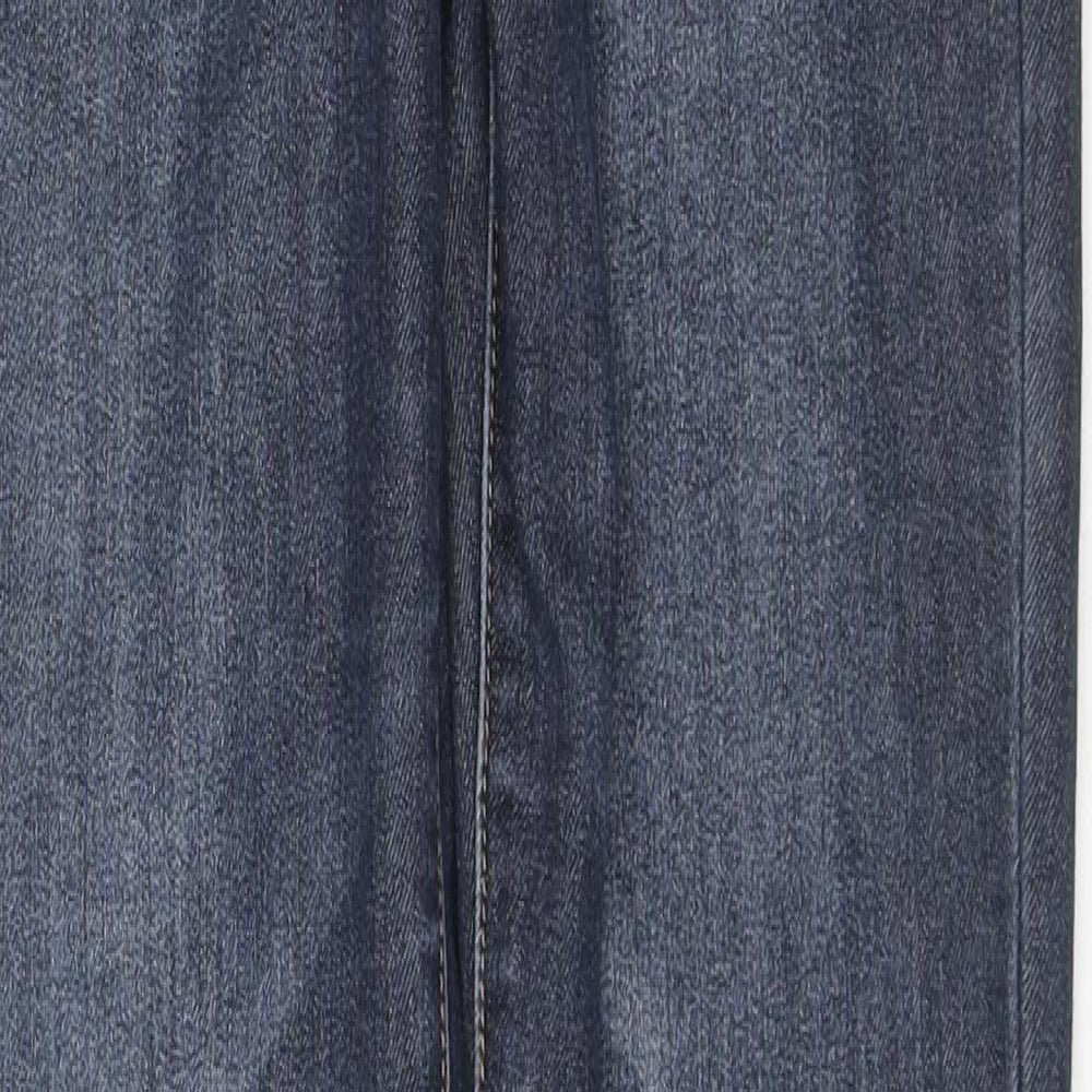 Pieces Womens Blue Cotton Skinny Jeans Size XS L31 in Regular Zip - Size XS/S