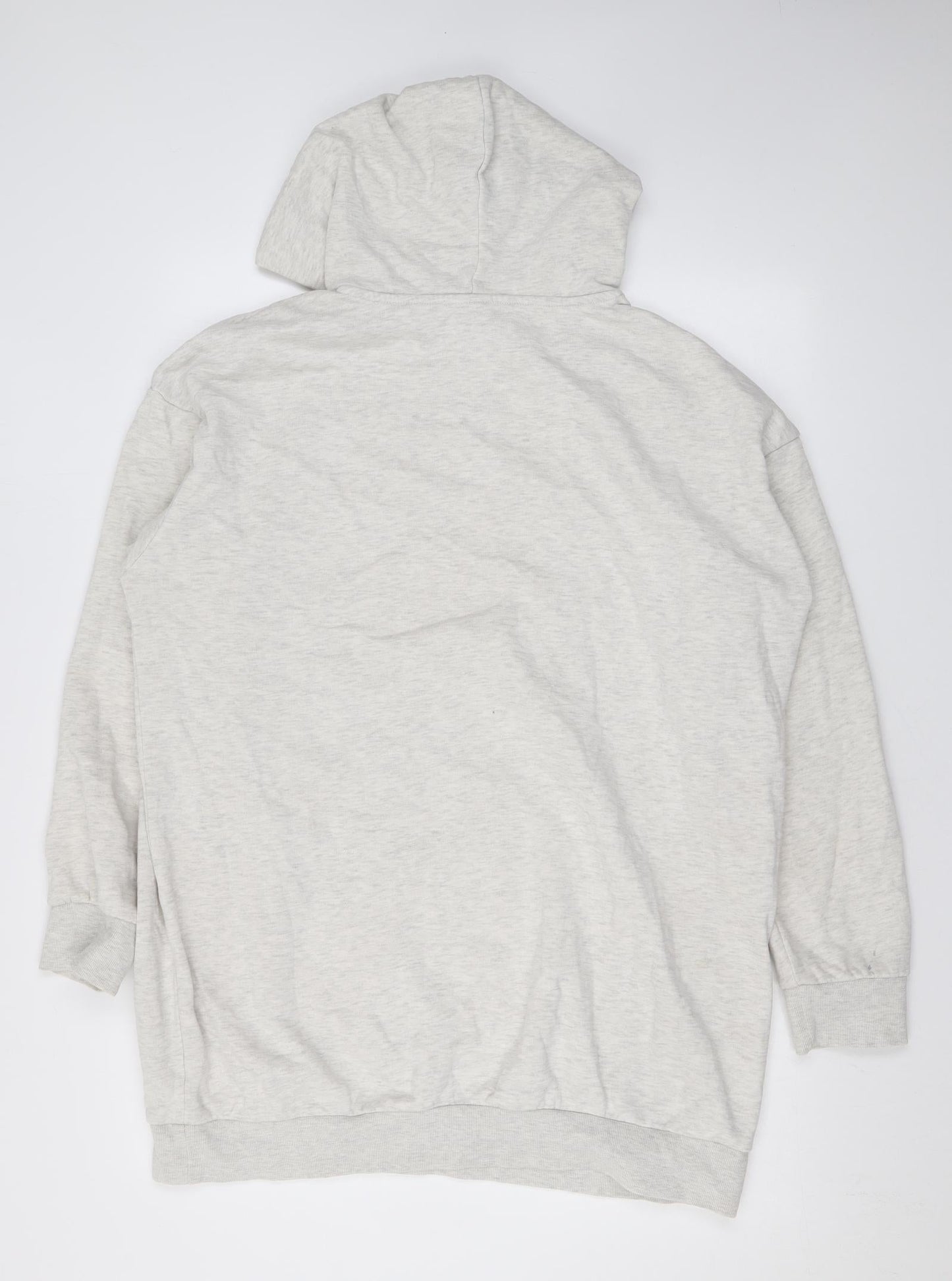 Divided by H&M Mens Beige Cotton Pullover Hoodie Size M