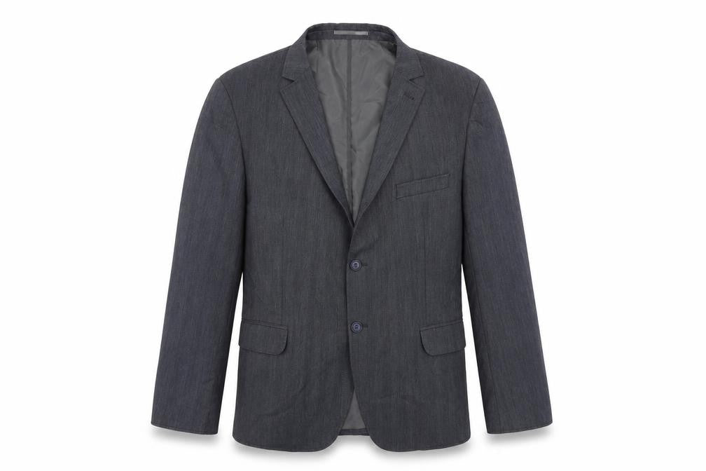 Autograph Mens Blue Polyester Jacket Blazer Size 44 Regular
