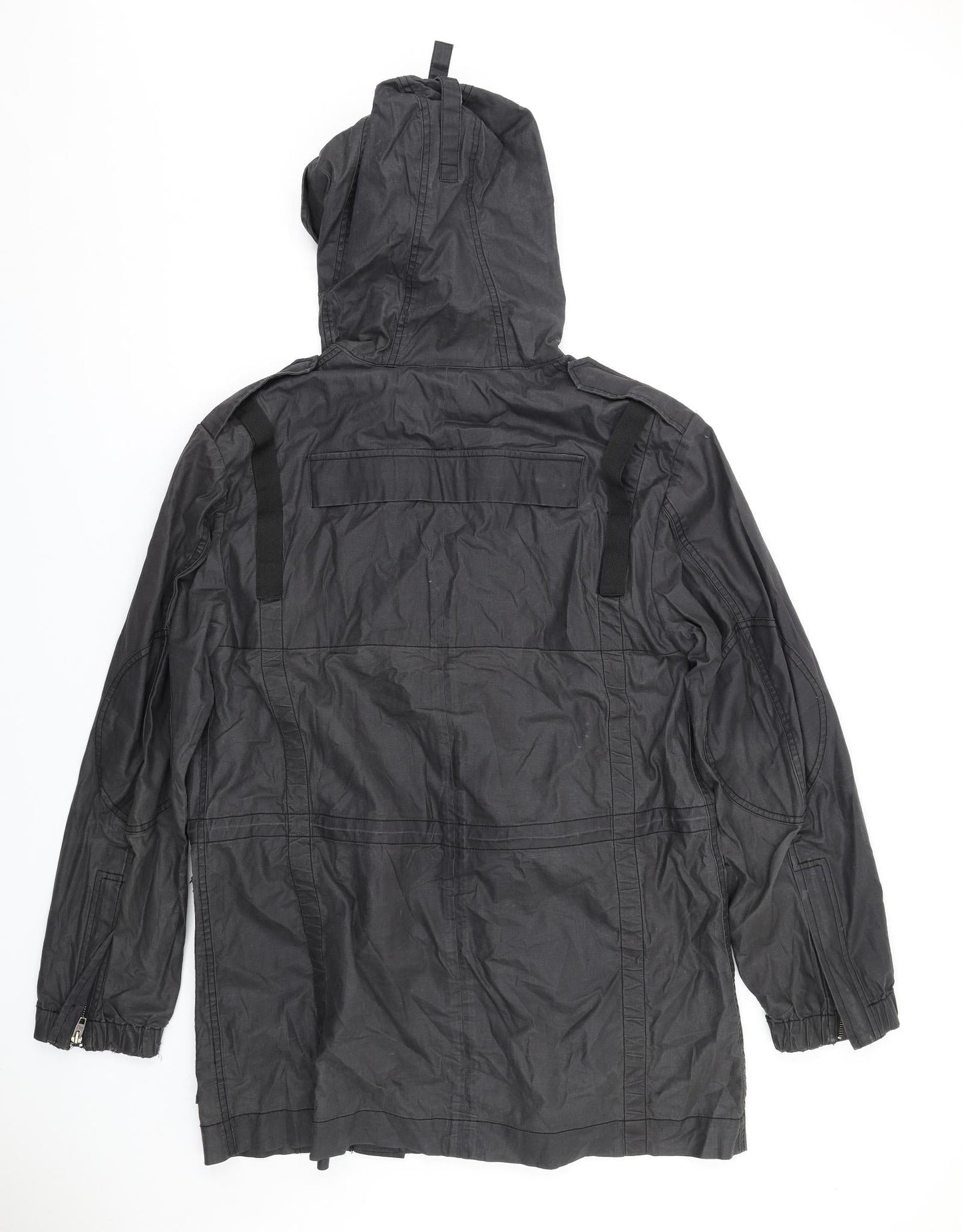 French Connection Womens Black Jacket Coat Size M Zip