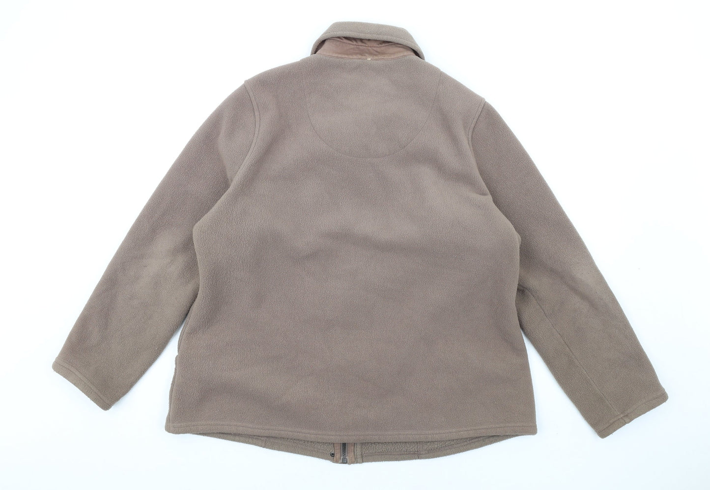Classic Womens Brown Jacket Coat Size 16 Zip