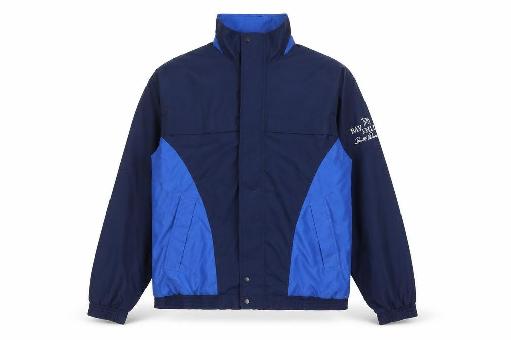 Arnold Palmer Mens Blue Rain Coat Coat Size L Zip - Pockets
