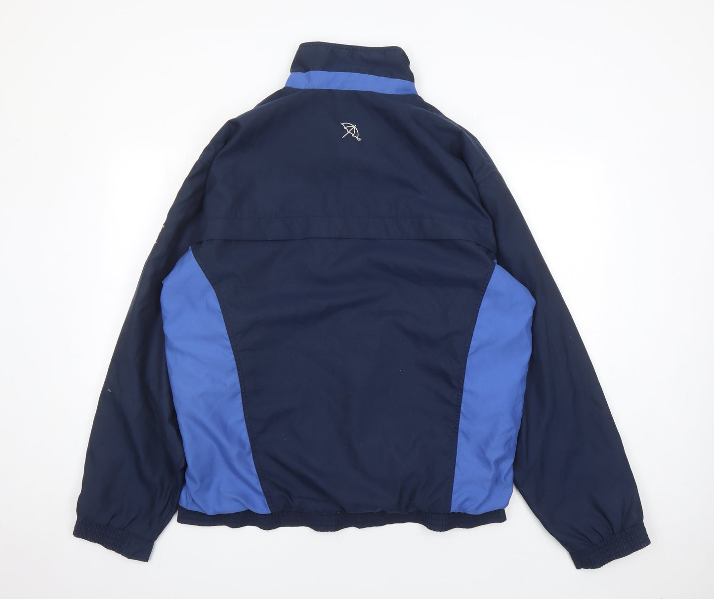 Arnold Palmer Mens Blue Rain Coat Coat Size L Zip - Pockets