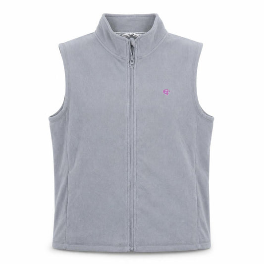 Cotton Traders Mens Grey Jacket Waistcoat Size L Zip - Pockets