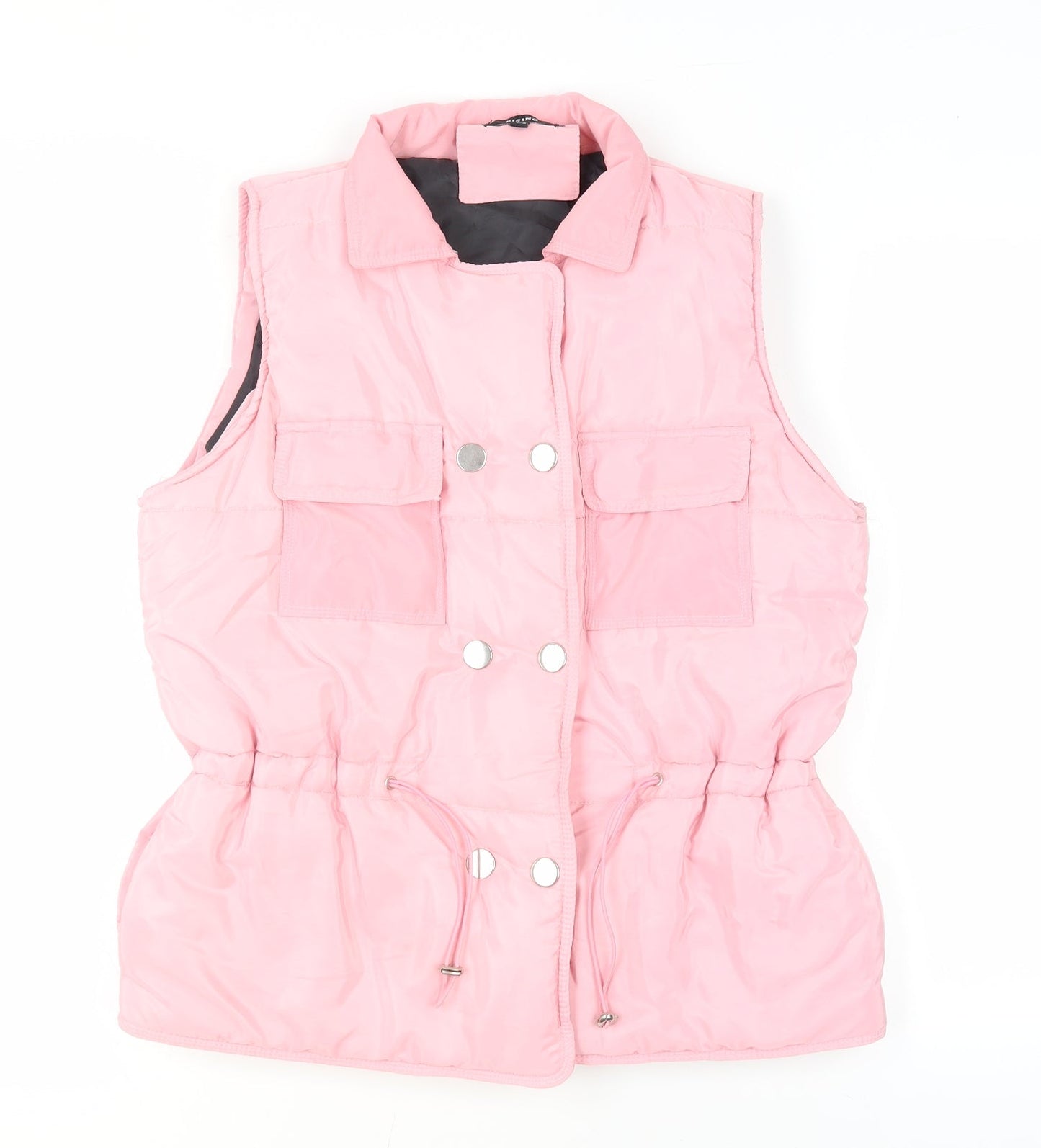 Rising Women's Pink Waistcoat XS - Buttoned & Collared