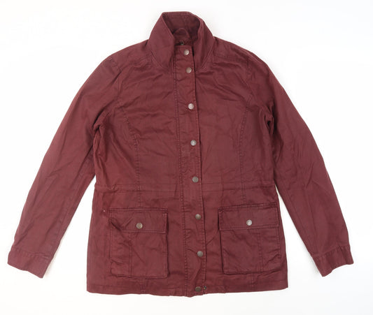 Fat Face Women's Brown Jacket, Size 12 - Classic Style