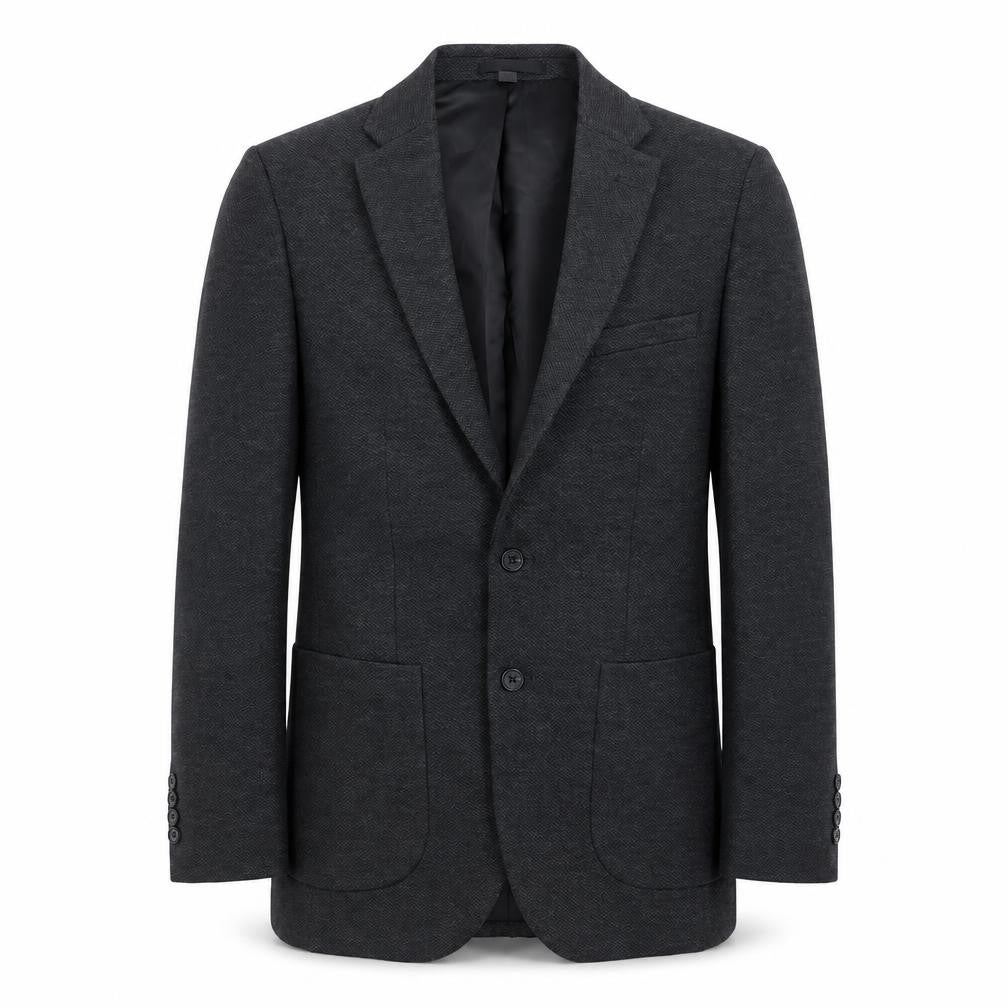 Marks and Spencer Mens Grey Polyamide Jacket Suit Jacket Size 38 Regular