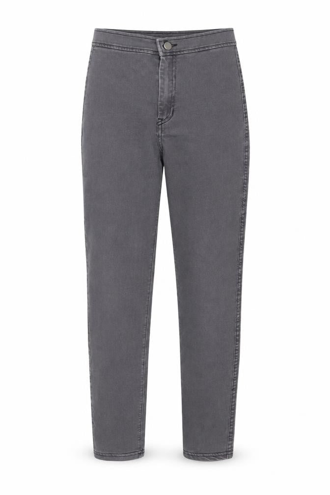 American Apparel Womens Grey Cotton Skinny Jeans Size S L29 in Regular Zip