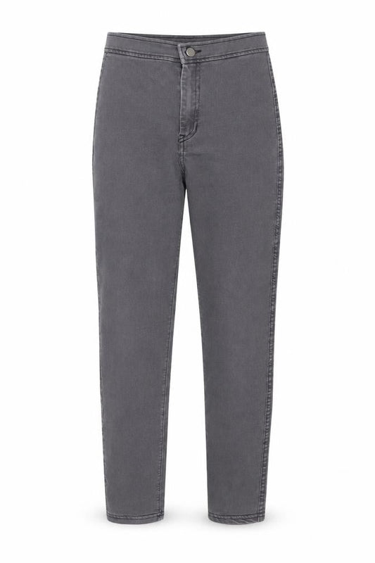American Apparel Womens Grey Cotton Skinny Jeans Size S L29 in Regular Zip