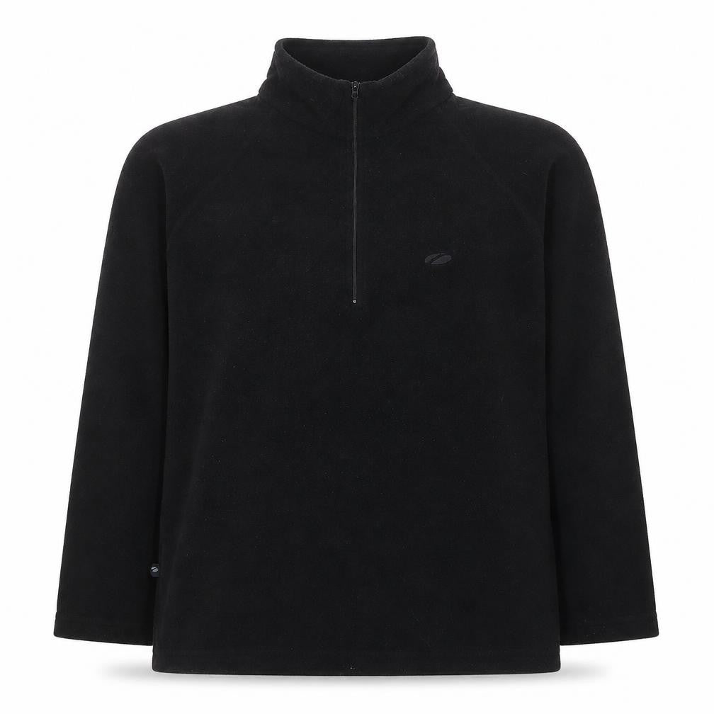 Womens UK S Regular Mountain Life Black Pullover Sweatshirt