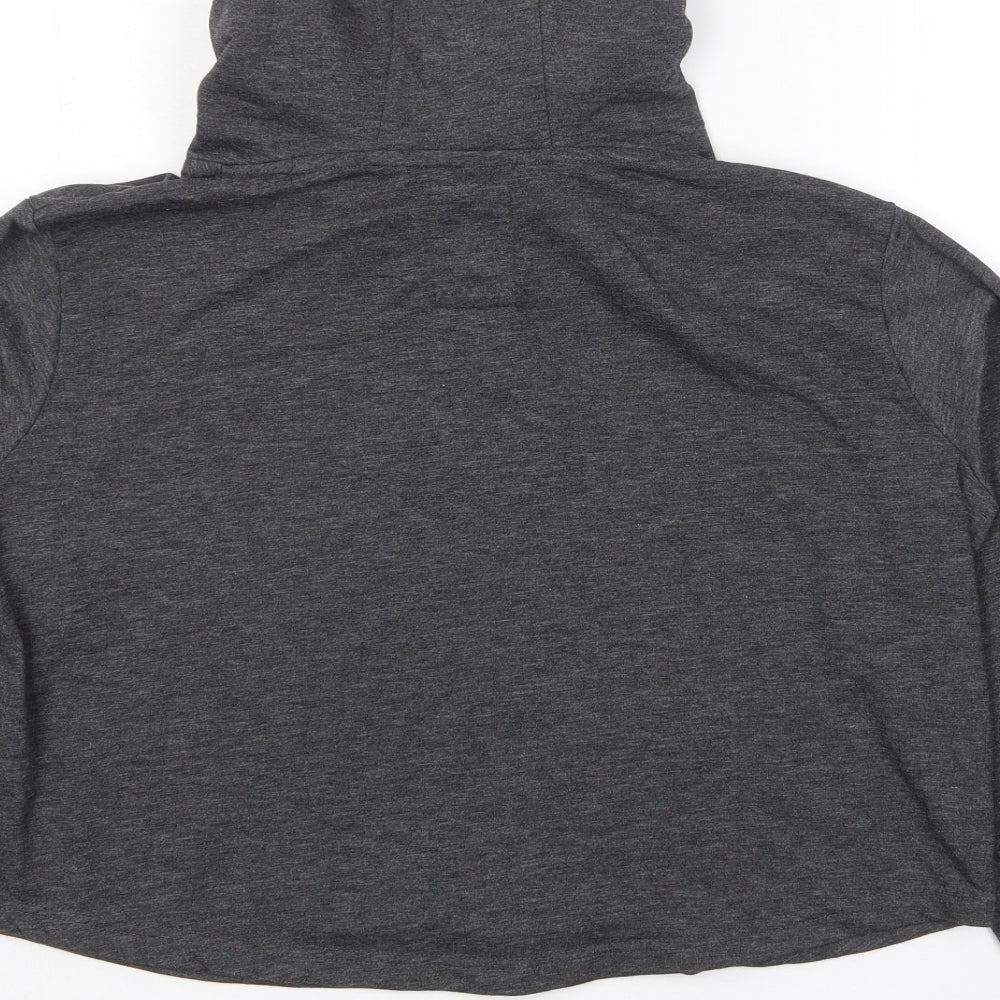 Disney Womens Grey Cotton Pullover Hoodie Size 12 Pullover - Minnie Mouse