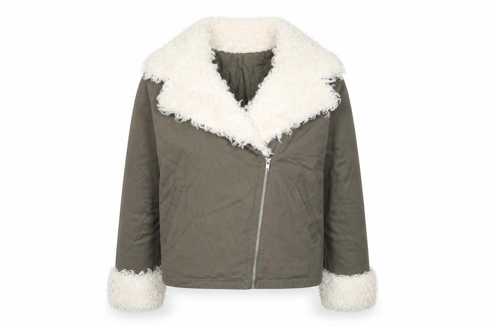 Dorothy Perkins Womens Green Jacket Size 14 Zip