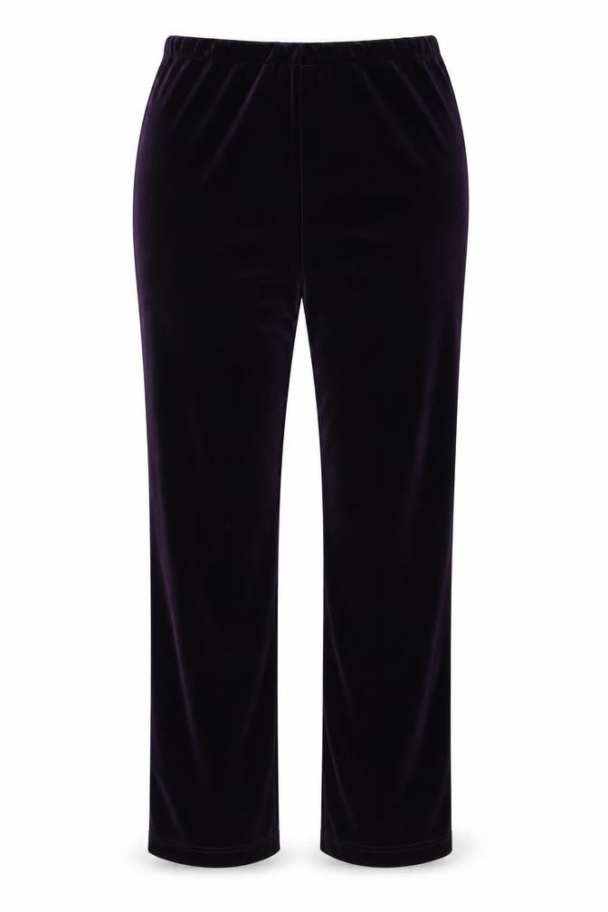 EWM Womens Purple Polyester Windbreaker Trousers Size 16 L27 in Regular