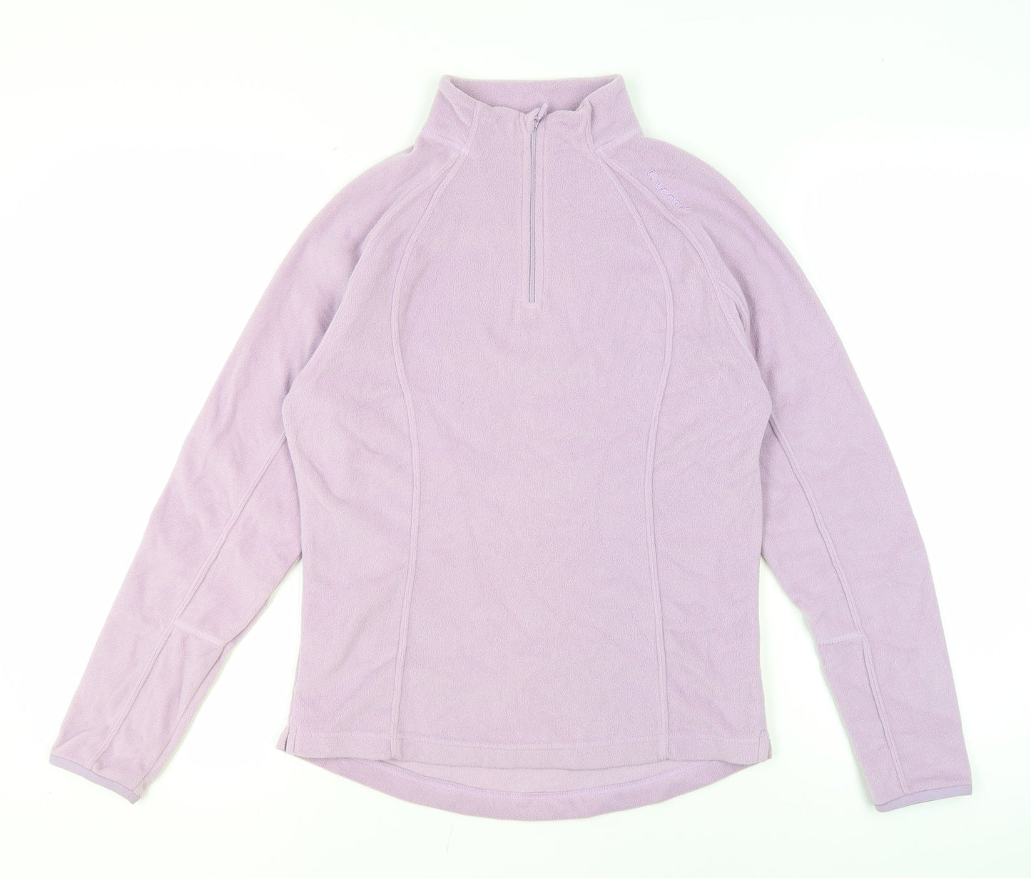 Quechua Women's Purple Fleece Jacket - Size S