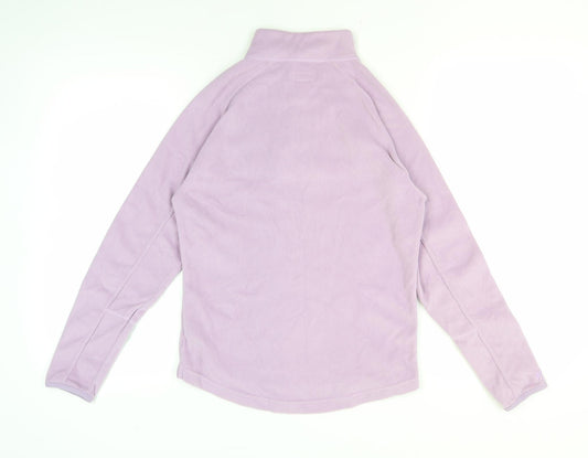 Quechua Women's Purple Fleece Jacket - Size S