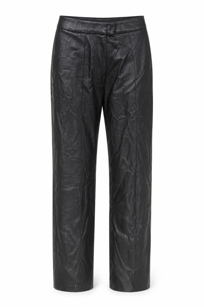 Marks and Spencer Women's Black Straight Trousers