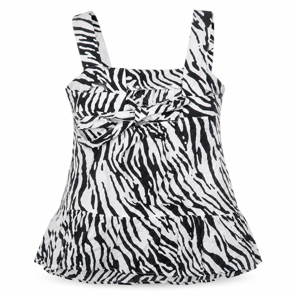 Marks and Spencer Women's Zebra Blouse, Size 6, Cotton