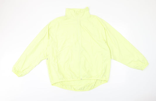Marks and Spencer Womens Yellow Jacket Size 16 Zip